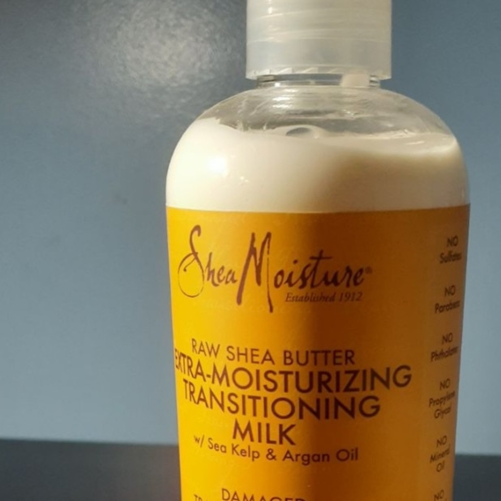 Shea Moisture Raw Shea Butter Transitioning Milk